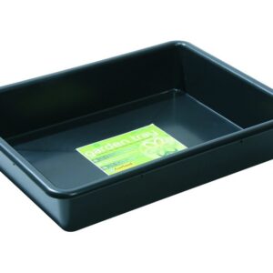 Garland Chieftain Garden Tray Black G100 - Pack of 5