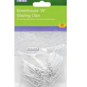 Greenhouse "W" Glazing Clips