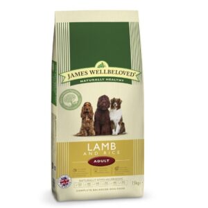 James Wellbeloved Lamb & Rice Adult 15kg