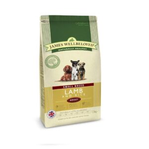 James Wellbeloved Lamb & Rice Small Breed Adult 1.5kg