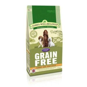 James Wellbeloved Senior Grain Free Turkey & Veg 1.5kg