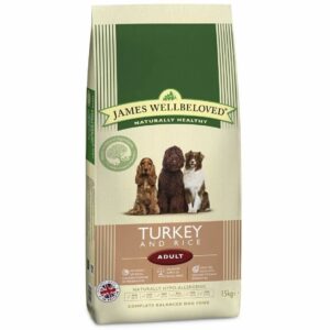 James Wellbeloved Turkey & Rice Adult 15kg
