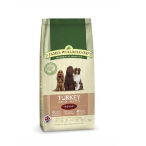 James Wellbeloved Turkey & Rice Adult 2kg