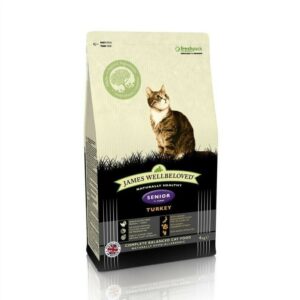 James Wellbeloved Turkey Senior Cat Food 4kg