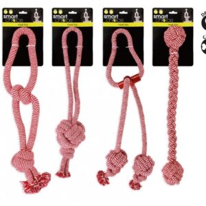 Smart Choice Assorted Rope Dog Play Toys (1 Rope)