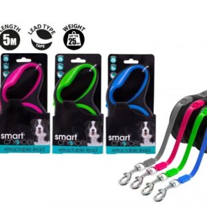 Smart Choice 5M Retractable Dog Lead (1 Lead)