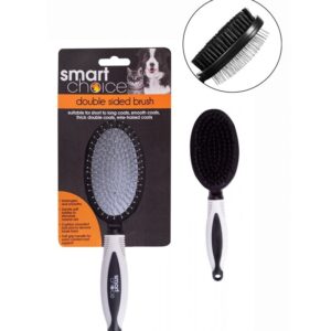Smart Choice Double Sided Pin & Bristle Brush