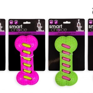 Smart Choice TPR Bone Toy With Squeaker (1 Bone)
