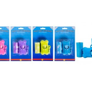 World Of Pets Dog Clean Up Holder And Bags (1 Holder)
