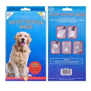 World Of Pets Poop Scoop Bags 125 Pack