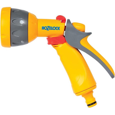 Hozelock Multi Spray Gun 5 Spray Pattern Metal Rose Multi Spray 2676