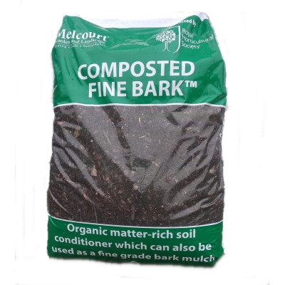 Melcourt Composted Fine Bark – 50L (LOCAL DELIVERY ONLY)