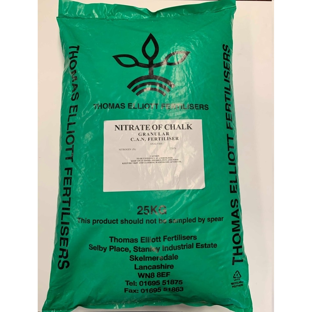 Nitrate Of Chalk 25Kg
