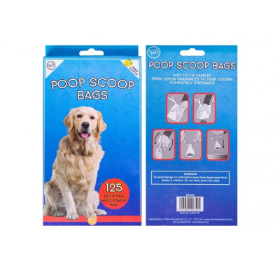 World Of Pets Poop Scoop Bags 125 Pack